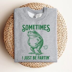 Funny Frog Sweatshirt